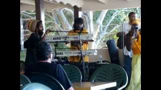 reggae brunch at eat@canebay featuring Mada Nile with Fyah Train reggae band