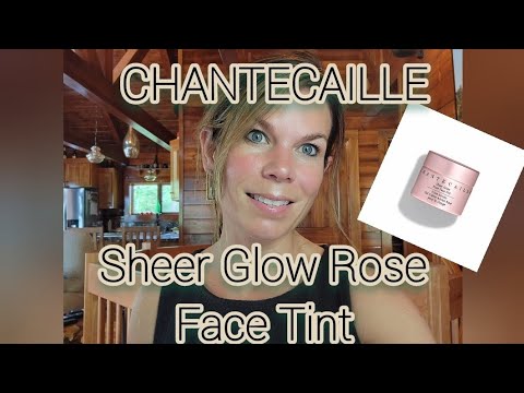 Chantecaille Sheer Glow Rose Face Tint Comparison to Anti-Aging Face Tint Sheer Bronze
