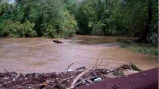 preview picture of video 'Tropical Storm Lee Flooding Aftermath, Accotink Creek, Springfield, VA - Sept. 9, 2011'