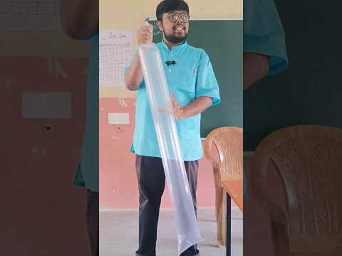 Understanding Bernoulli principle - High velocity of air creates low pressure area | Experiment