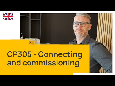 How to connect and commission the CP305 (UHD)