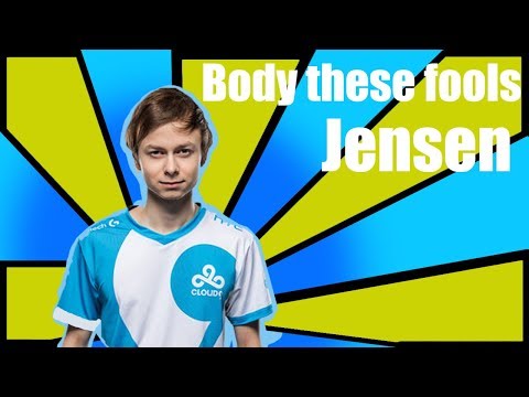 Nicolaj Jensen | Lets body these fools | League Of Legends Funny Montage