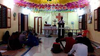 Our Shepherd's Voice Foundation ministry at CSI Emmanuel Church, Durgam Village on 26-03-18.