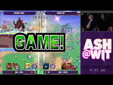 💯 (LSDX + DLA) (Red) vs Pooch + Nave (Blue) - ASH@WIT Finale Project M Doubles Loser's