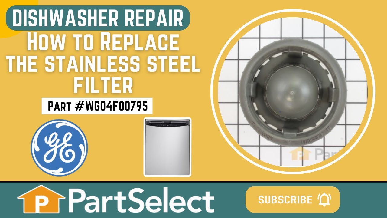 Replacing the STAINLESS STEEL FILTER