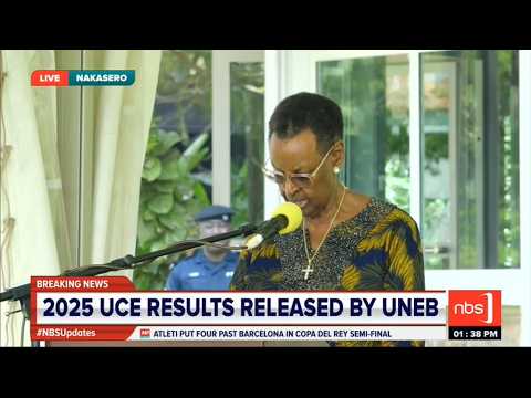 UNEB Releasing 2025 UCE Results Today February 13, 2026, at State House Nakasero