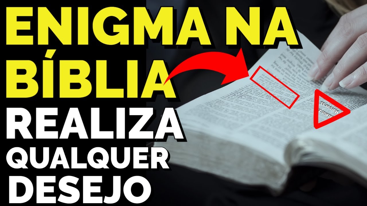 ENIGMAS DA BÍBLIA REVELAM PODER DE MANIFESTAR DESEJOS COM A LEI DA ATRAÇÃO