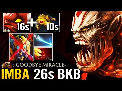 REAL imba 26s BKB Lifestealer Hard Carry Brutal 18 KILLS 8k mmr Dota 2