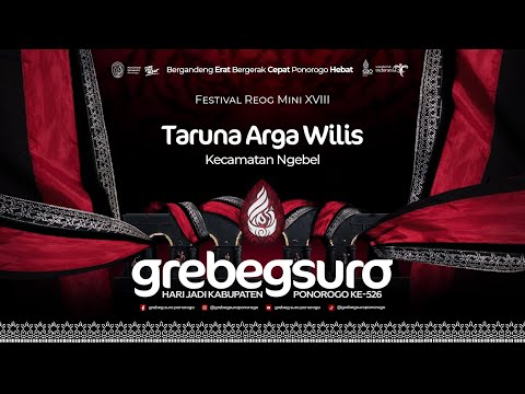 TARUNA ARGA WILIS - KECAMATAN NGEBEL - Festival Reog Mini XVIII - Grebeg Suro 2022
