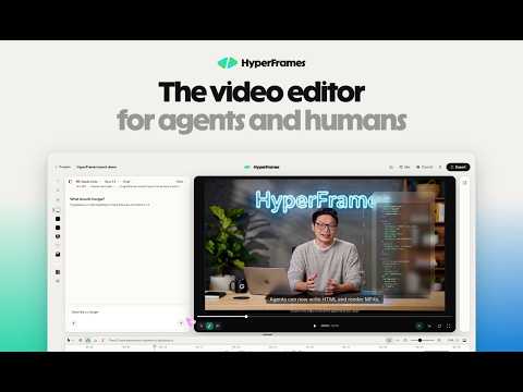 HyperFrames Studio (Desktop) demo video