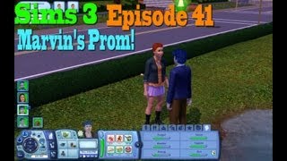Sims 3 Episode 41: Marvins Prom!