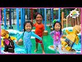 LegoLand Water Park and Slides for Kids with Ryan's World