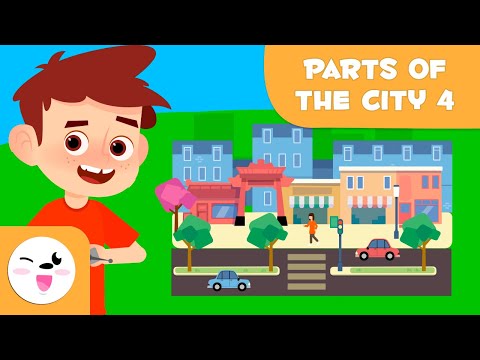 Parts of the City IV - Vocabulary for Kids