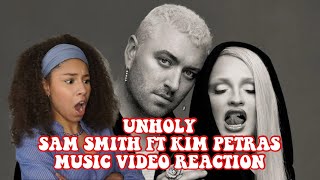 UNHOLY SAM SMITH FT KIM PETRAS MUSIC VIDEO REACTION!! ✝️