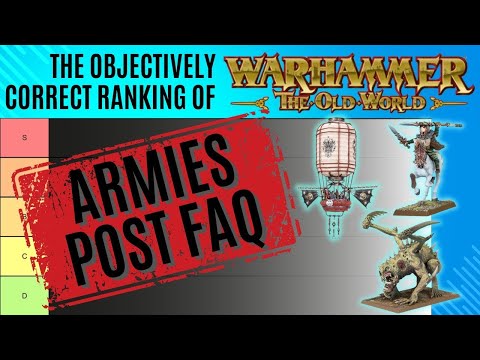 🔴 Ranking the BEST and WORST Armies Post 1.5.2 FAQ 🔴
