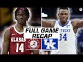 No. 25 Alabama at No. 4 Kentucky [FULL HIGHLIGHTS & RECAP] I CBS Sports HQ
