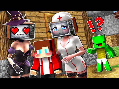 TV Witch & Nurse Fight for Love in Minecraft!