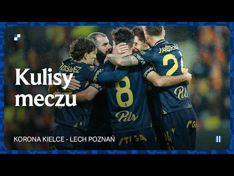 KULISY | Trzecie zwycięstwo z rzędu, lokomotywa nabiera rozpędu! Kulisy meczu Korona - Lech 1:2