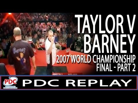 PDC Replay - Phil Taylor v Raymond van Barneveld World Championship Final 2007 - Part 2