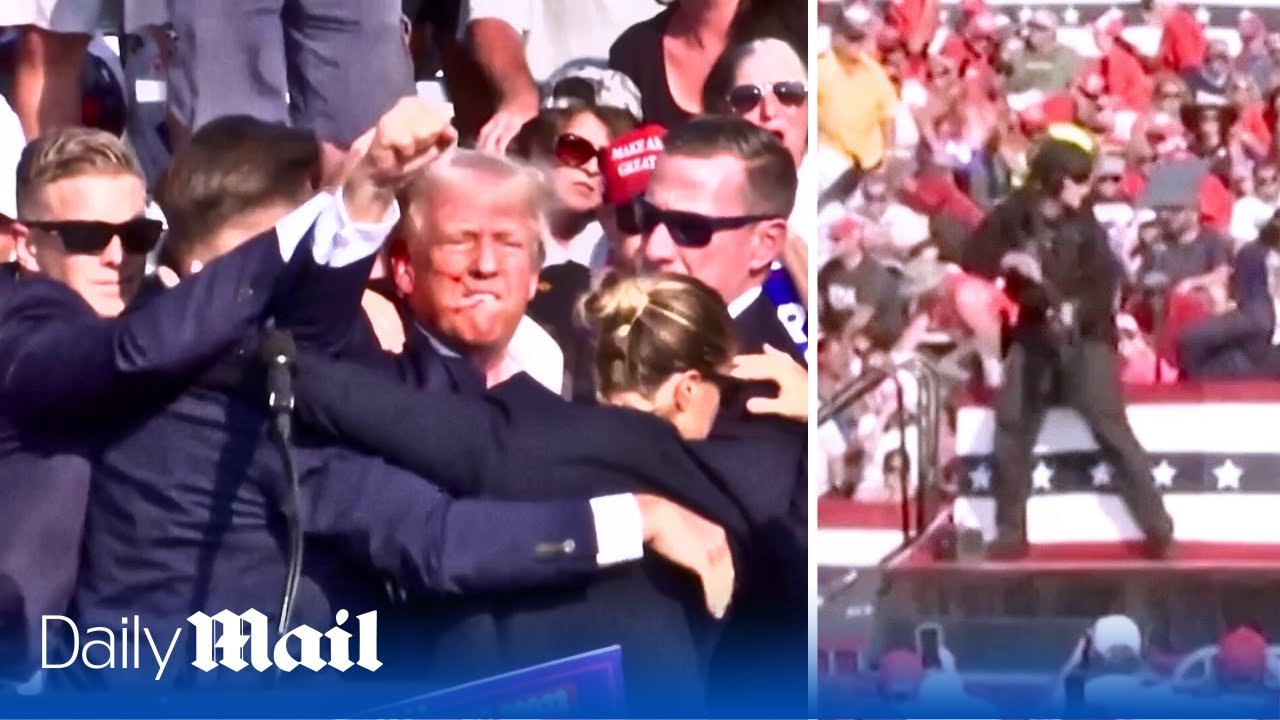 Donald Trump attempted assassination: All the footage in one place