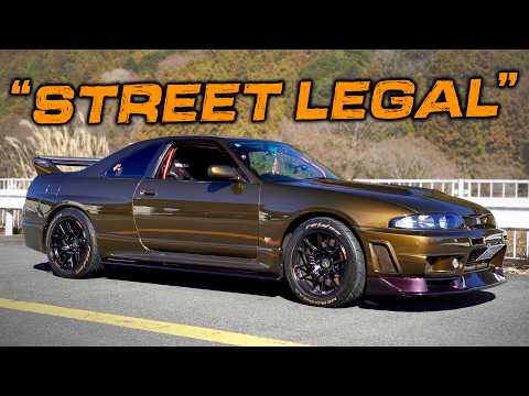 Tokyo Mountain Run in an 800 HP Skyline R33 GT-R!