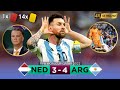 Argentiana Vs Netherlands 3 4 Quarter Final World Cup 2022 Messi Shows Van Gaal Who S The Boss