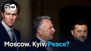Kushner and Witkoff meet Zelensky in renewed bid to break Ukraine-Russia deadlock | DW News
