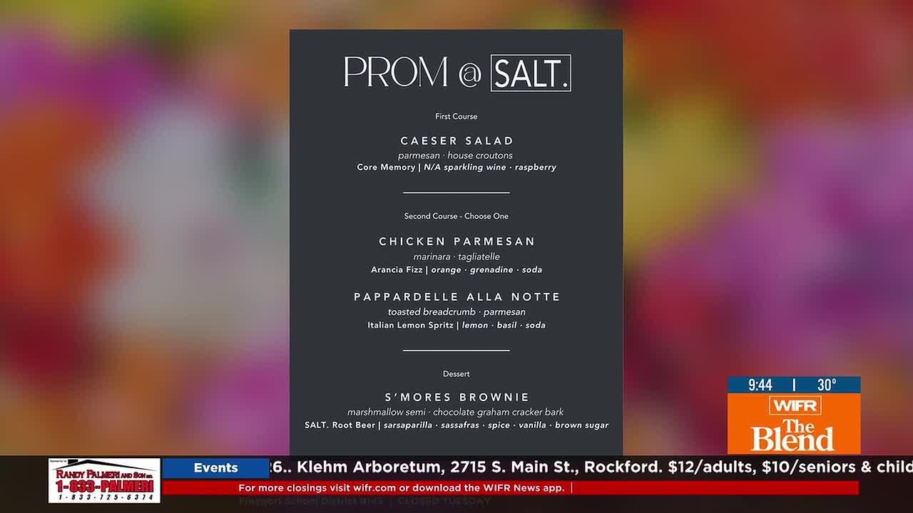 Salt. Spring menu