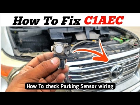 c1aec front sensor communication circuit |Toyota Land Cruiser complete guide with wiring Diagram
