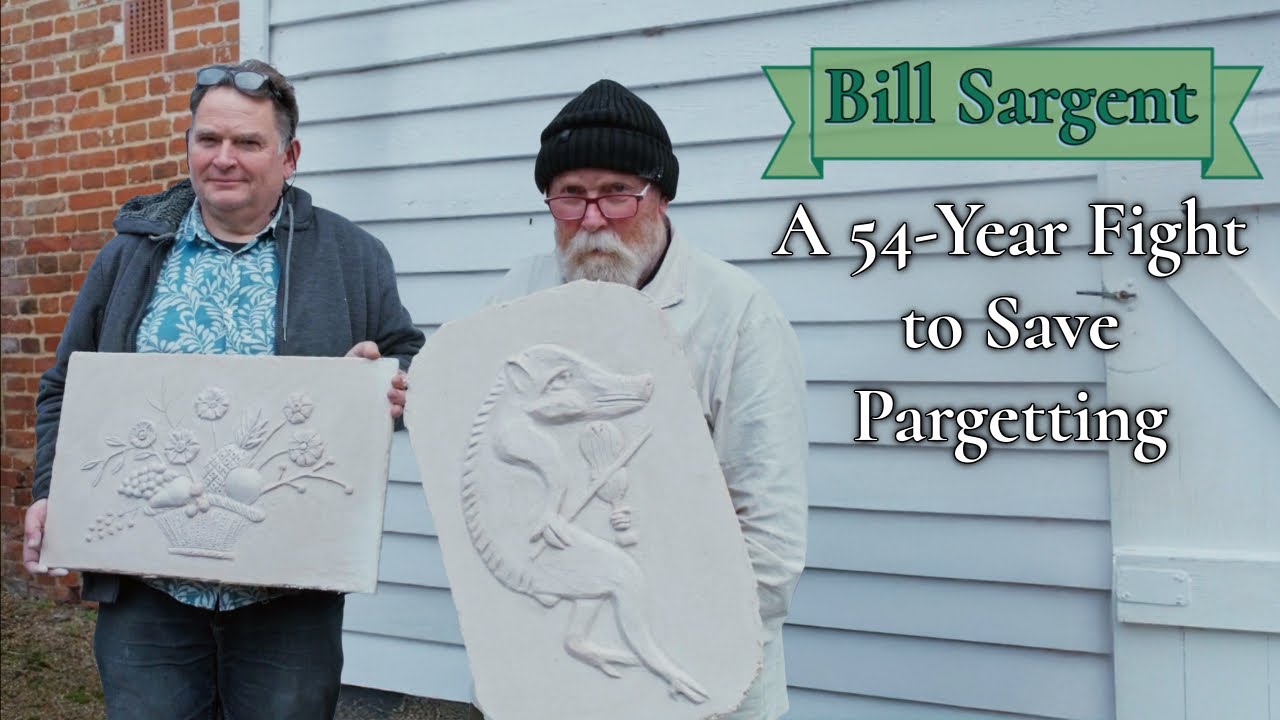 Traditional English Pargetting with Bill Sargent & Andrew Fawcett