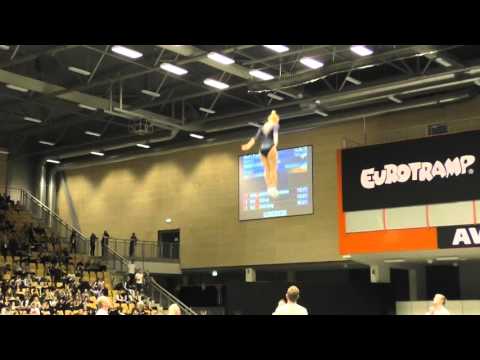 Nicole Ahsinger - Optional - Trampoline - 2015 World T&T Championships Qualifying