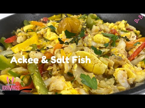 HOW TO MAKE JAMAICA’S NATIONAL DISH| ACKEE & SALTFISH