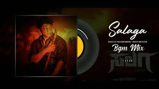 SALAGA || Title Track BGM Ringtone | Duniya Vijay, Charan Raj | Nayak Nahi Kalnayak hu mai BGM