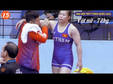 Vật nữ, Women wrestling - 72 kg - N.T.Linh - Hà Nam & N.T.Vinh - Thanh Hóa