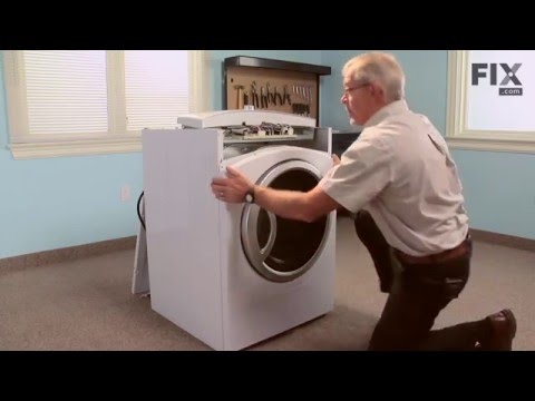 GE Dryer Repair – How to replace the Drum Bearing Slide - White