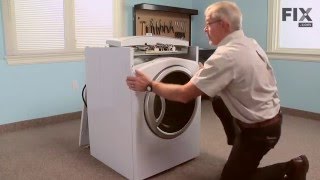 GE Dryer Repair – How to Replace the Drum Bearing Slide - White