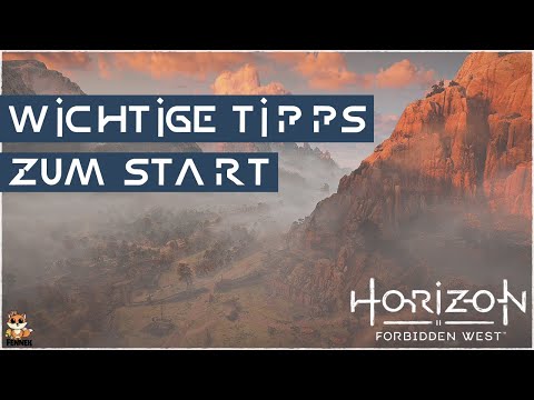 Horizon Forbidden West | 5 Tipps zum Start die du wissen musst | Horizon Forbidden West AnfängerTipp
