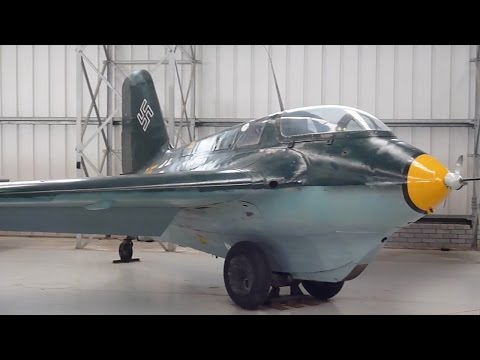 ME 163B Komet Aircraft at Edinburgh Museum