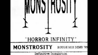 Monstrosity - Horror Infinity - Rough Mix Demo 1990