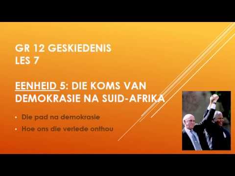 GESKIEDENIS GRAAD 12: 8 Mei 2020 - periode 4 (08124)