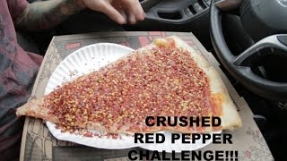 CRUSHED RED PEPPER CHALLENGE! BAD IDEA!!!