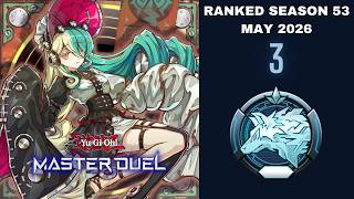 Kewl Tune | Climbing the Ranks Part 3 | Season 53 Ranked | Yugioh Master Duel