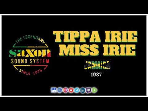 Official Saxon Studio Sound System ft Tippa Irie & Miss Irie & more in Jamaica 1987