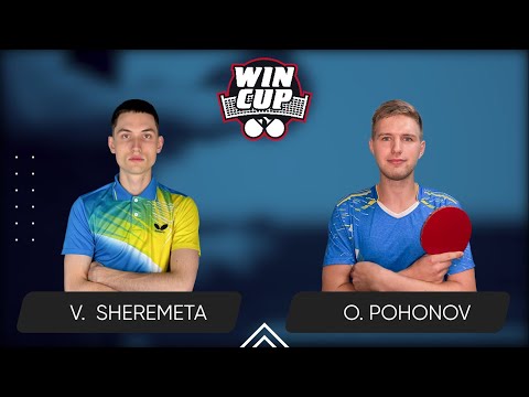 15:30 Vladyslav-Ivan Sheremeta - Oleksandr Pohonov West 3 WIN CUP 05.09.2024 | Table Tennis WINCUP