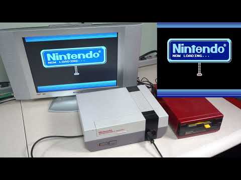 Playing Famicom Disk Games on the NES.