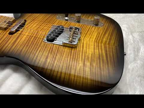 Sims Custom Shop Guitar - 5A Flame Top Telecaster