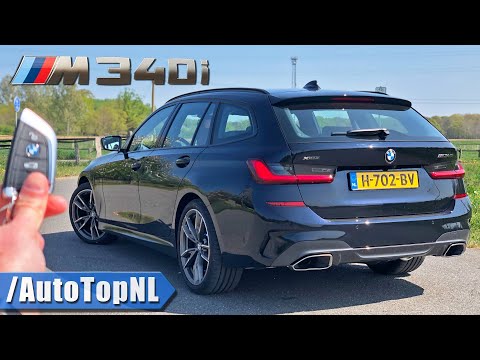 BMW M340i Touring REVIEW on AUTOBAHN [NO SPEED LIMIT] by AutoTopNL