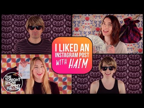 HAIMさんのInstagramの投稿に「いいね！」をしました。 (I Liked an Instagram Post with HAIM)