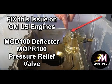 GM LS AFM Bypass  Valve and Deflector from Melling
