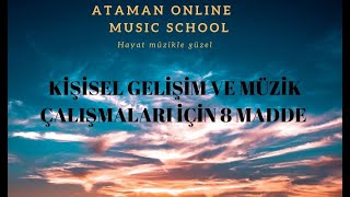 Kişisel Gelişim ve Müzik Çalışmaları için 8 Madde / JAZZ GUITAR MASTER CLASS NO :15